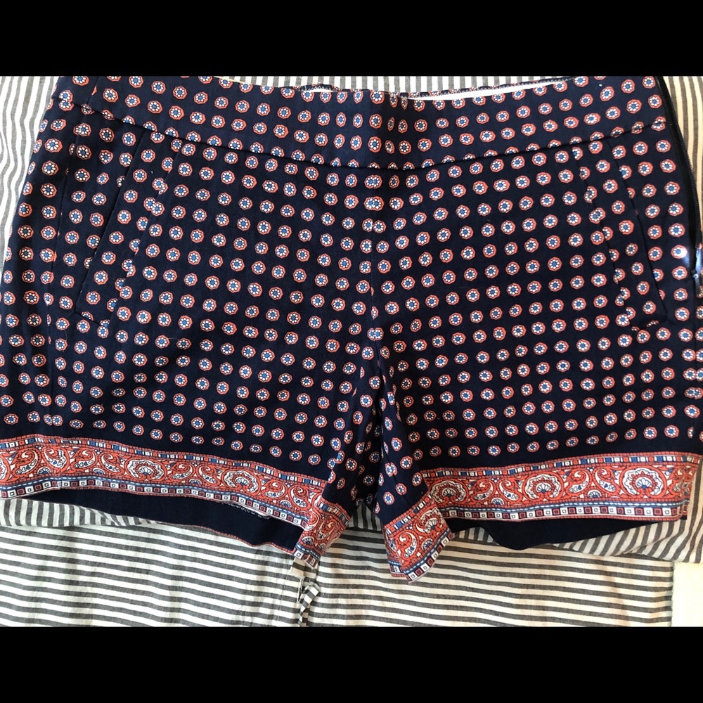 J Crew Factory 5” Printed City Fit Chino Shorts